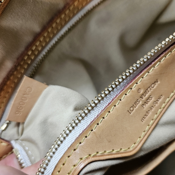 Auth LOUIS VUITTON Damier Azur Pampelonne GM - Picture 12 of 12